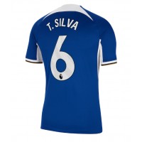 Camiseta Chelsea Thiago Silva #6 Primera Equipación Replica 2023-24 mangas cortas